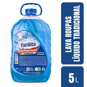FACILITA LAVA ROUPAS LIQUIDO TRADICIONAL 5L