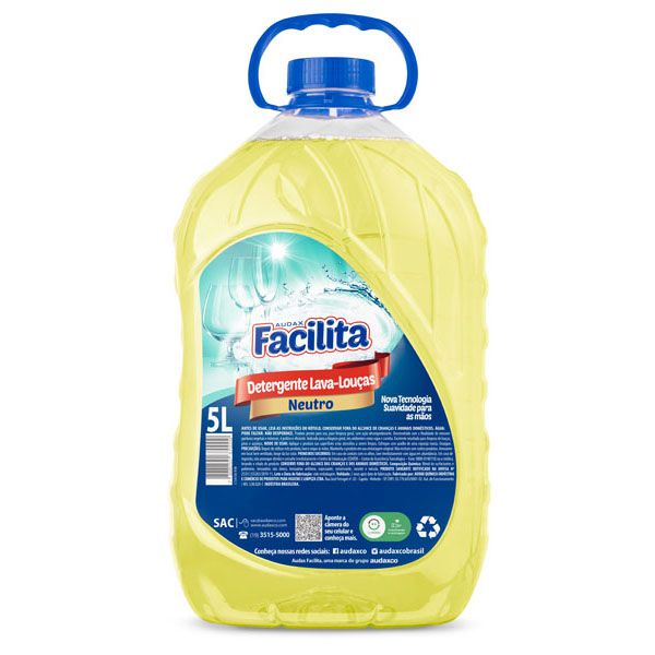 FACILITA LAVA LOUCAS NEUTRO 5L