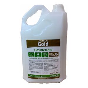 GOLD DESINFETANTE EUCALIPTO CONCENTRADO 5L FAZ ATE 150 LITROS - AUDAX