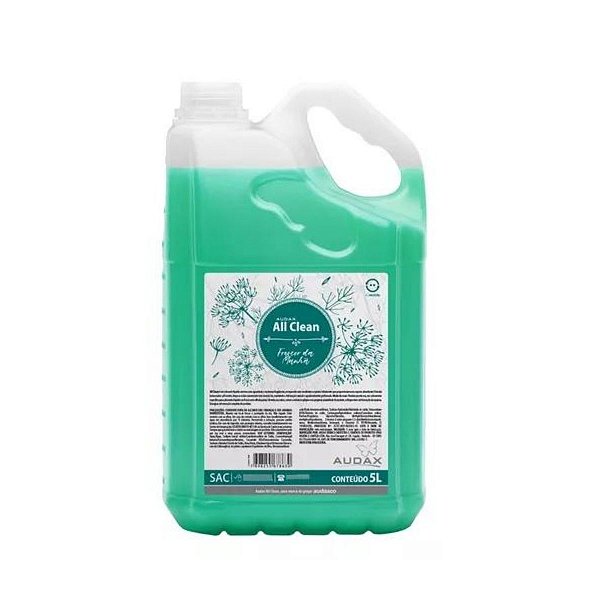 ALL CLEAN SABONETE FRESCOR DA MANHA  AUDAX 5L