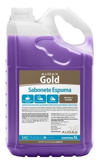 ALL CLEAN SABONETE ESPUMA FLORAL AUDAX 5L