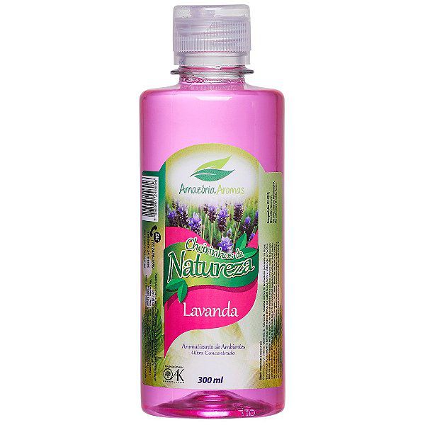 AROMATIZANTE DE AMBIENTE AMAZONIA AROMAS 300ML LAVANDA FRANCESA