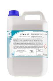 CDC-10  - Desinfetante e limpador desengordurante alcalino clorado - 5 LITROS - Spartan