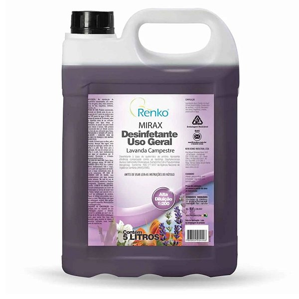 MIRAX S DESINF PRONTO USO  5L- RENKO