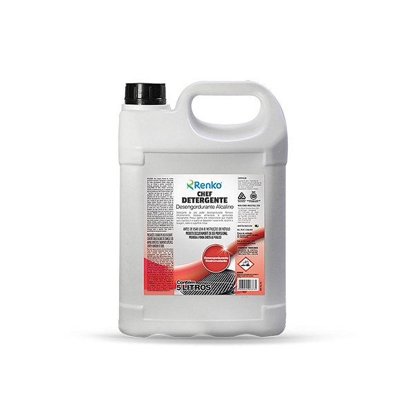 CHEF DETERGENTE DESENGORDURANTE ALCALINO 5L - RENKO