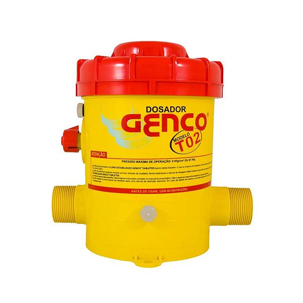 Dosador Grande De Cloro Tablete T02 T-02 - Genco