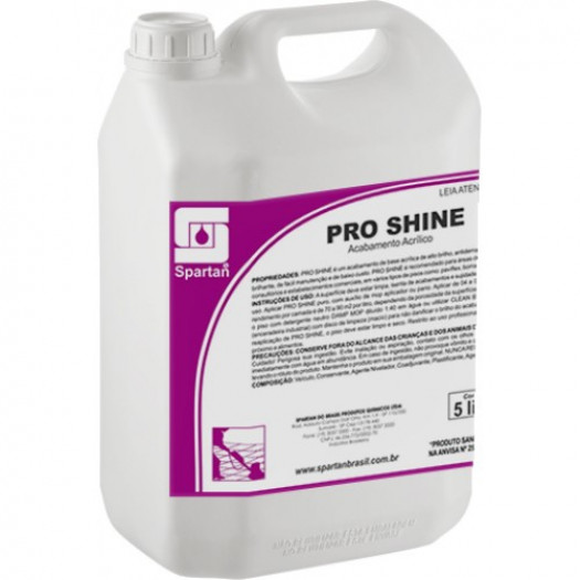 Pro Shine - Cera Acrílica Antiderrapante 5L - Spartan