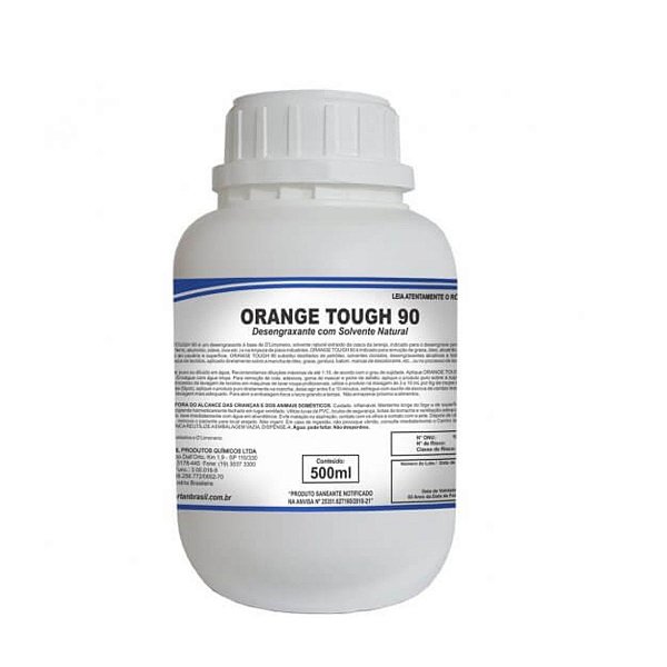 Orange Tough 90 - Super Desengraxante Natural D'Limoneno  500 ML - Spartan
