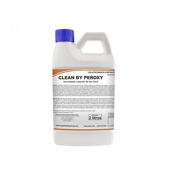 Clean By Peroxy - Limpador Geral 2L - Spartan