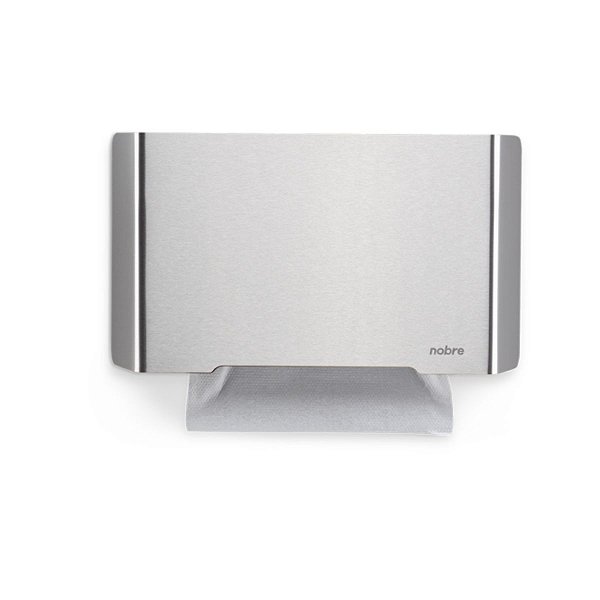 Dispenser P/ Papel Toalha Frente de Inox Escovado Select  - Nobre