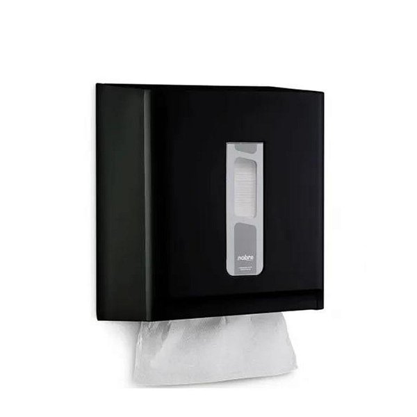 Dispenser P/papel toalha 1/3D-Preto Street- Nobre