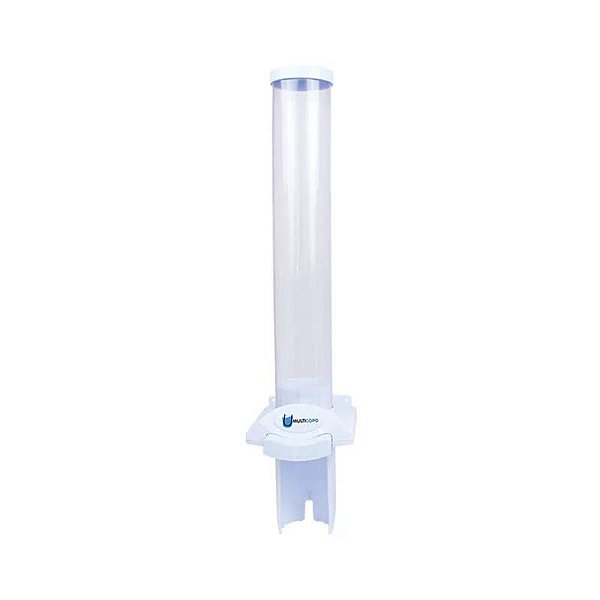 Dispenser poupa copos 150 a 200ml Branco -Multicopo- Nobre