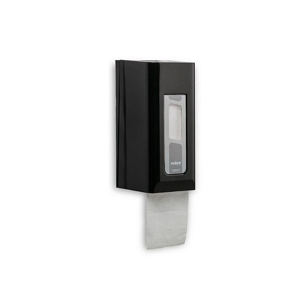 Dispenser Papel higienico cai-cai Preto STREET- Nobre