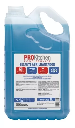 PROKITCHEN SECANTE ABRILHANTADOR 5L - AUDAX