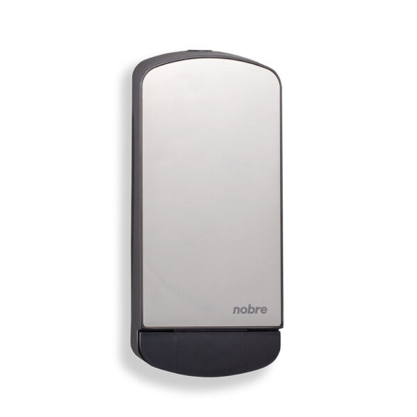 Dispenser sabonete e alcool gel 800ml c/ reserv.val. Xpro inox polido Nobre