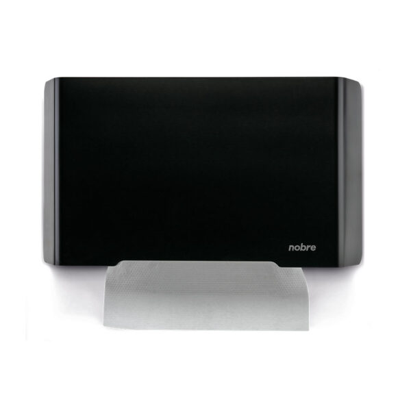 Dispenser P/ Papel Toalha Frente de Inox Escovado Preto Select  - Nobre