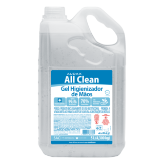 All Clean Alcool Gel Audax Com Aloevera 70% 5L