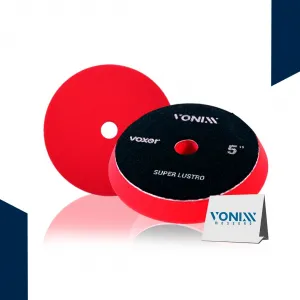 BOINA PARA POLIMENTO VOXER SUP LUSTRO VERM 5 POLEGADAS - VONIXX
