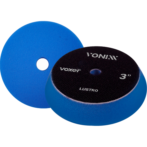 BOINA PARA POLIMENTO VOXER LUSTRO AZUL CLARO 3 POLEGADAS - VONIXX
