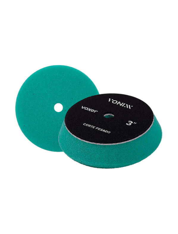 BOINA PARA POLIMENTO VOXER CORTE PESADO VERDE 3 POLEGADAS - VONIXX