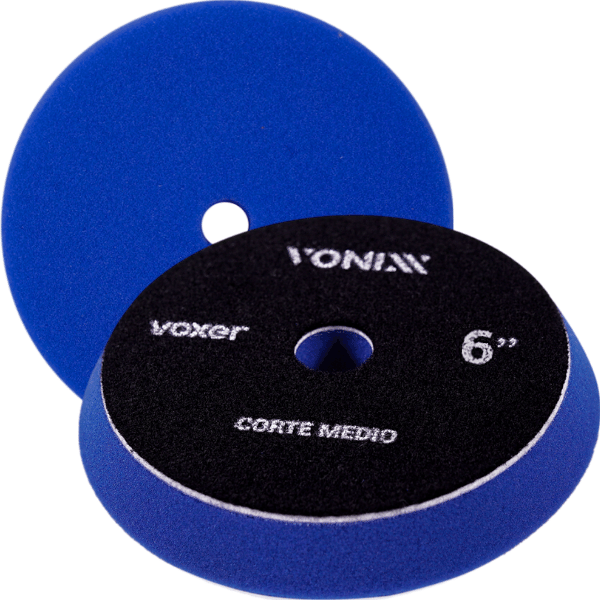 BOINA PARA POLIMENTO VOXER CORTE MEDIO AZUL 6 POLEGADAS - VONIXX