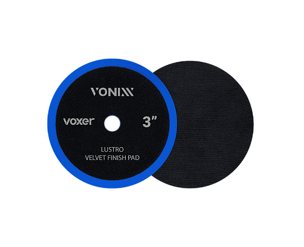 BOINA PARA POLIMENTO VELUDO VOXER PRETA LUSTRO 3 POLEGADAS - VONIXX