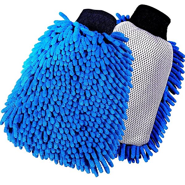 LUVA MIC DUPLA ACAO 25X16CM 105GSM - Vonixx