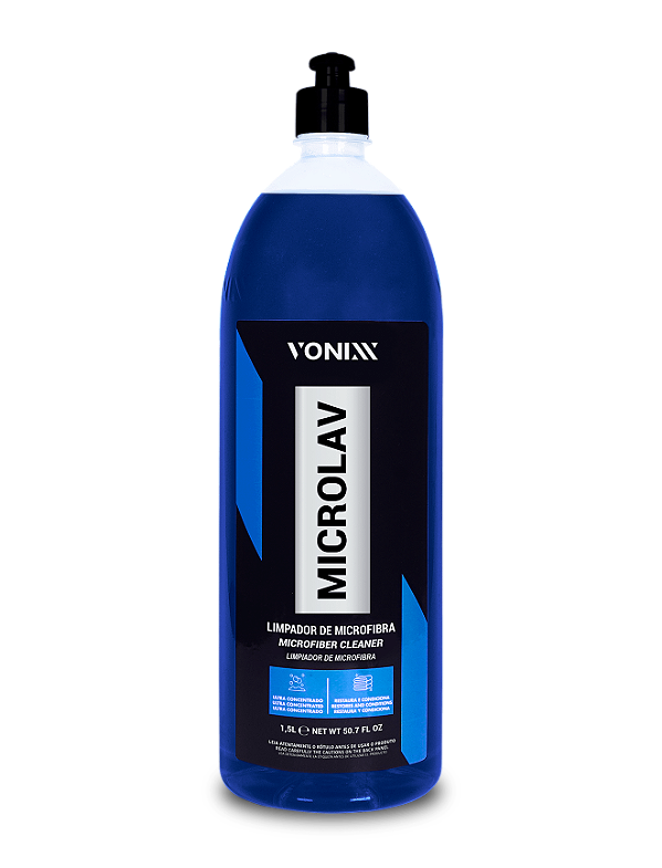 Shampoo Lava Pano Boinas Microfibra Microlav 1.5l Vonixx