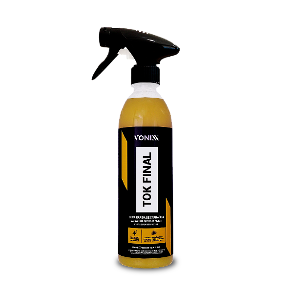 Cera Carnaúba Proteção Automotiva Tok Spray 500ml -Vonixx