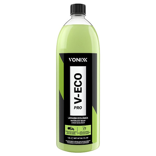 V-eco Lavagem A Seco Lava Limpa 1,5l Rende 250 Lavag Vonixx