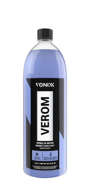 Verniz De Motor Verom Brilho Proteção Base Água 1,5l - Vonixx