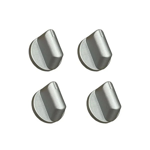 Manípulo Botao Fogão Cooktop Britânia 4 Bocas Prata Original