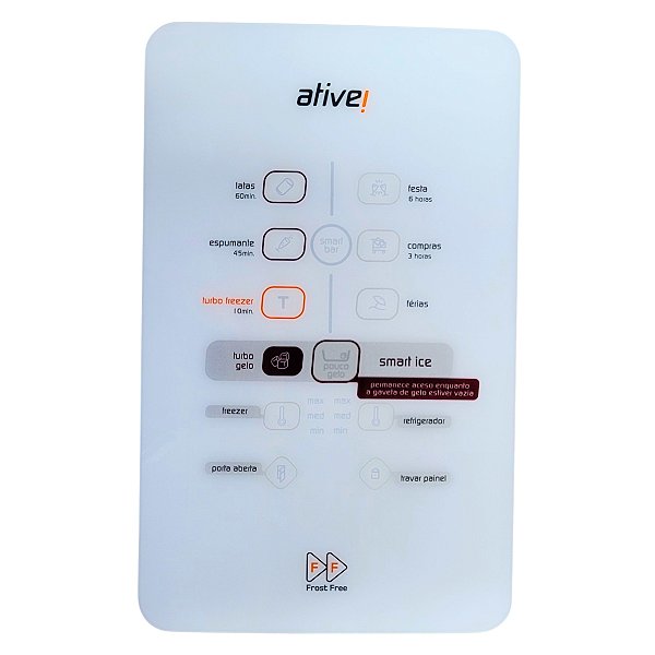 Placa geladeira brastemp ative bre50 bre50n bre51 51n 110v