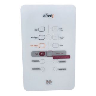 Adesivo membrana do painel para geladeira brastemp bre50