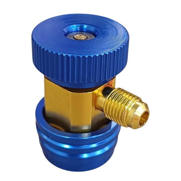 Conector engate rápido baixa ar condicionado automotivo r134
