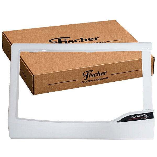 Moldura porta forno fischer gourmet grill + puxador