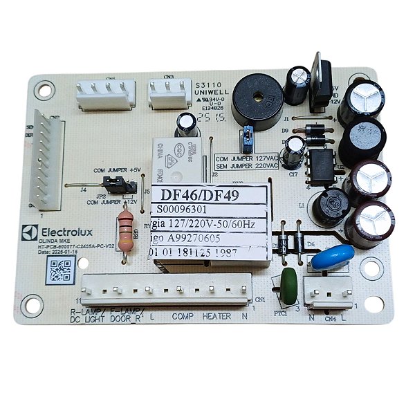 Módulo placa geladeira electrolux df46 df49 70200537 bivolt