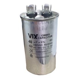 Capacitor duplo ar condicionado split consul 40uf 380vac