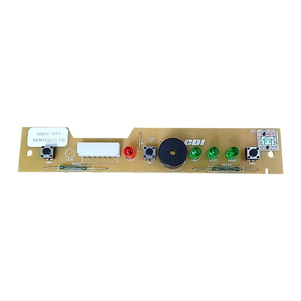Placa interface geladeira brastemp brm40 brm44 brm47 brm48