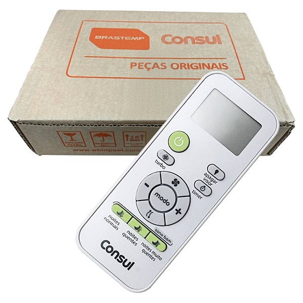 Controle ar condicionado split consul cbe07 cbe09 cbe12 18