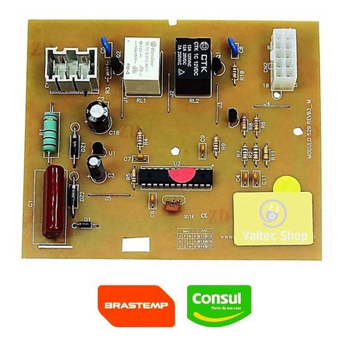 Placa geladeira consul crm35 crm38 | 220v| 326059371 **