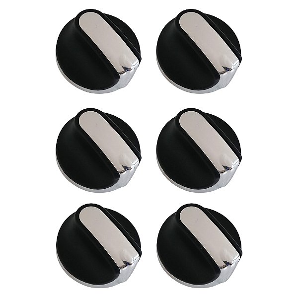 Manipulador botão fogão mueller maggiore grill ( 6 peças )