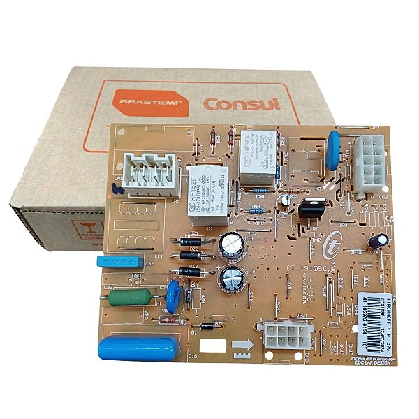Placa módulo geladeira brm40 brm44 brm49 w10314660 original