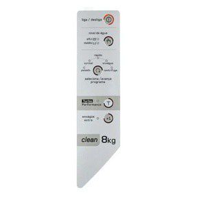 Membrana adesivo painel lavadora brastemp clean 8kg bwc08