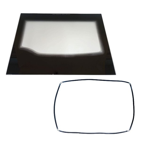 Vidro interno + borracha forno fischer gourmet grill orignal