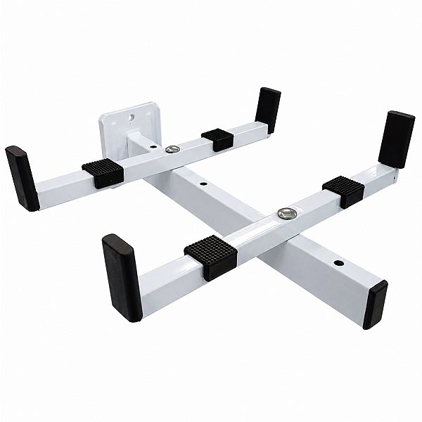 Suporte parede para forno microondas branco reforçado