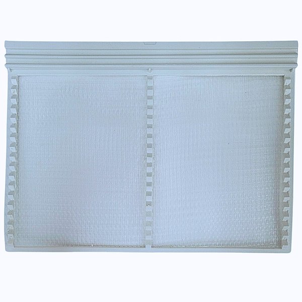 Tela filtro ar condicionado midea komeco york rheem 38x28cm