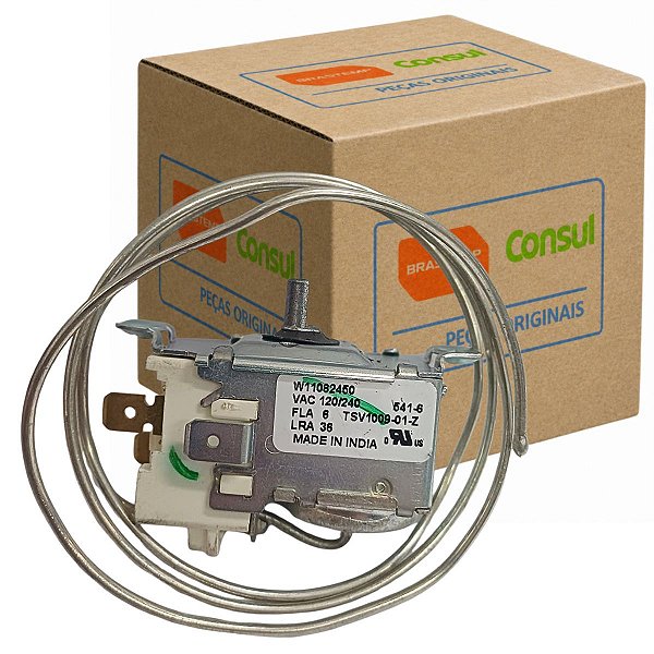 Termostato geladeira brastemp bra08 brc12 brl08 w11082450