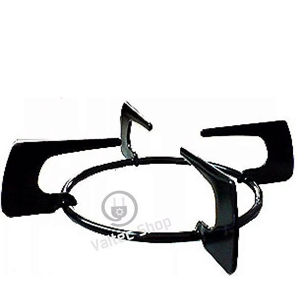 Trempe grelha grade fogão cooktop fischer tripla chama