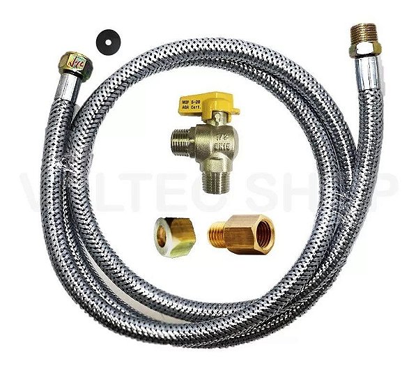 Kit instalação mangueira fogão cooktop brastemp consul 60cm*